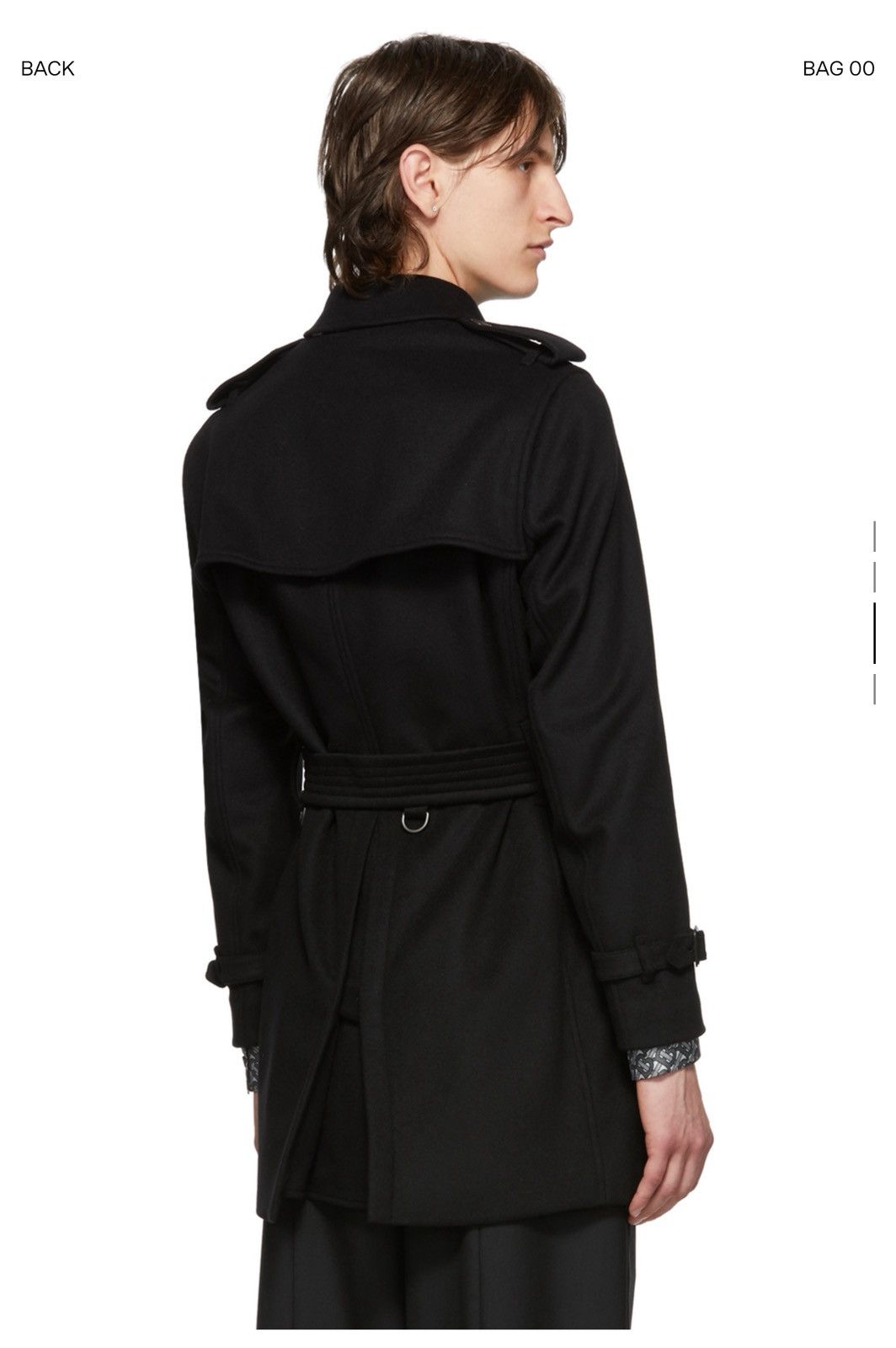 Burberry Burberry Wimbledon Wool Cashmere Double-Breasted Trench Coat Size US M / EU 48-50 / 2 - 10 Thumbnail