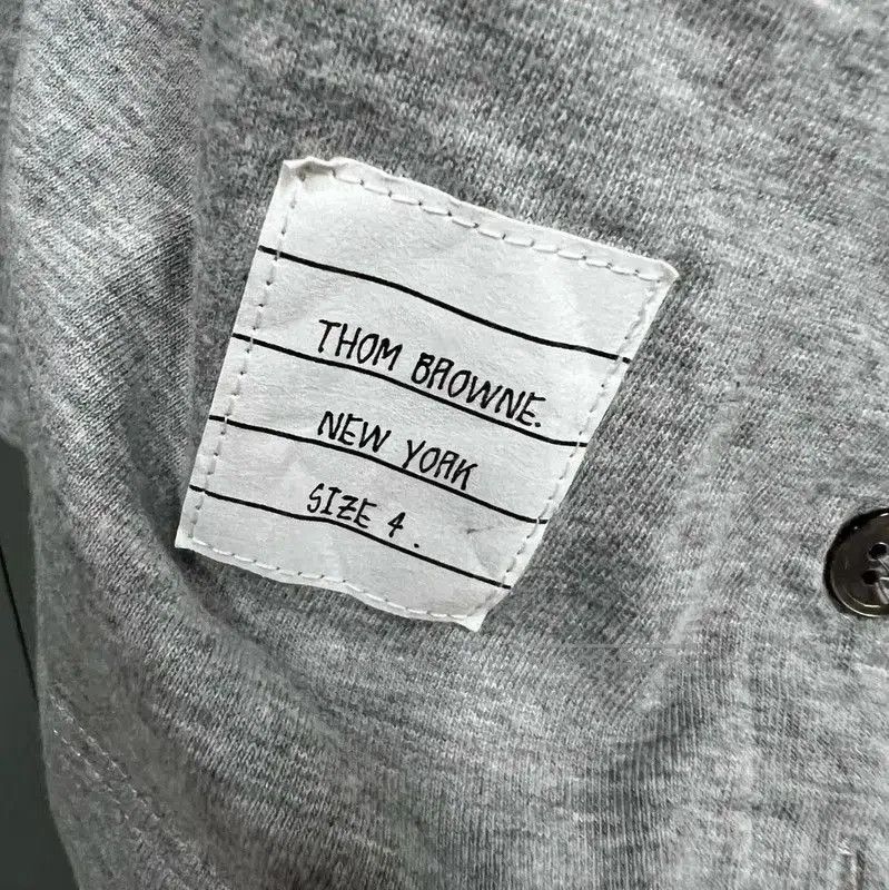 Other Thom Browne Gray Short Sleeve Cotton T-Shirt . Size US M / EU 48-50 / 2 - 2 Thumbnail