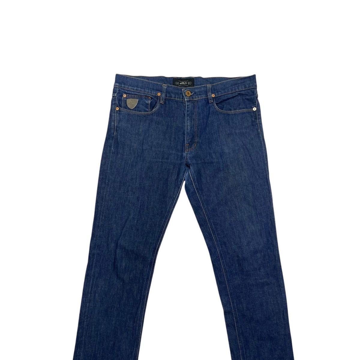 April 77 × Japanese Brand 💥Vintage April 77 Slim Denim Size US 34 / EU 50 - 4 Thumbnail