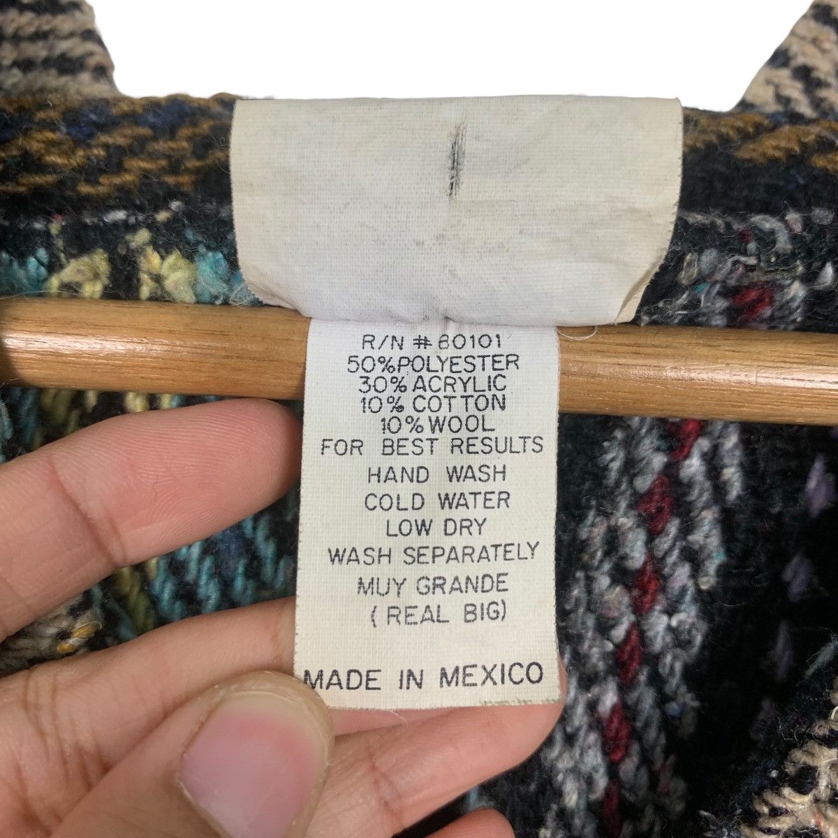 Baja Joe TACO JOES Baja Mexico Pullover Hoodie Sweater #1815-C20 Size US S / EU 44-46 / 1 - 12 Thumbnail