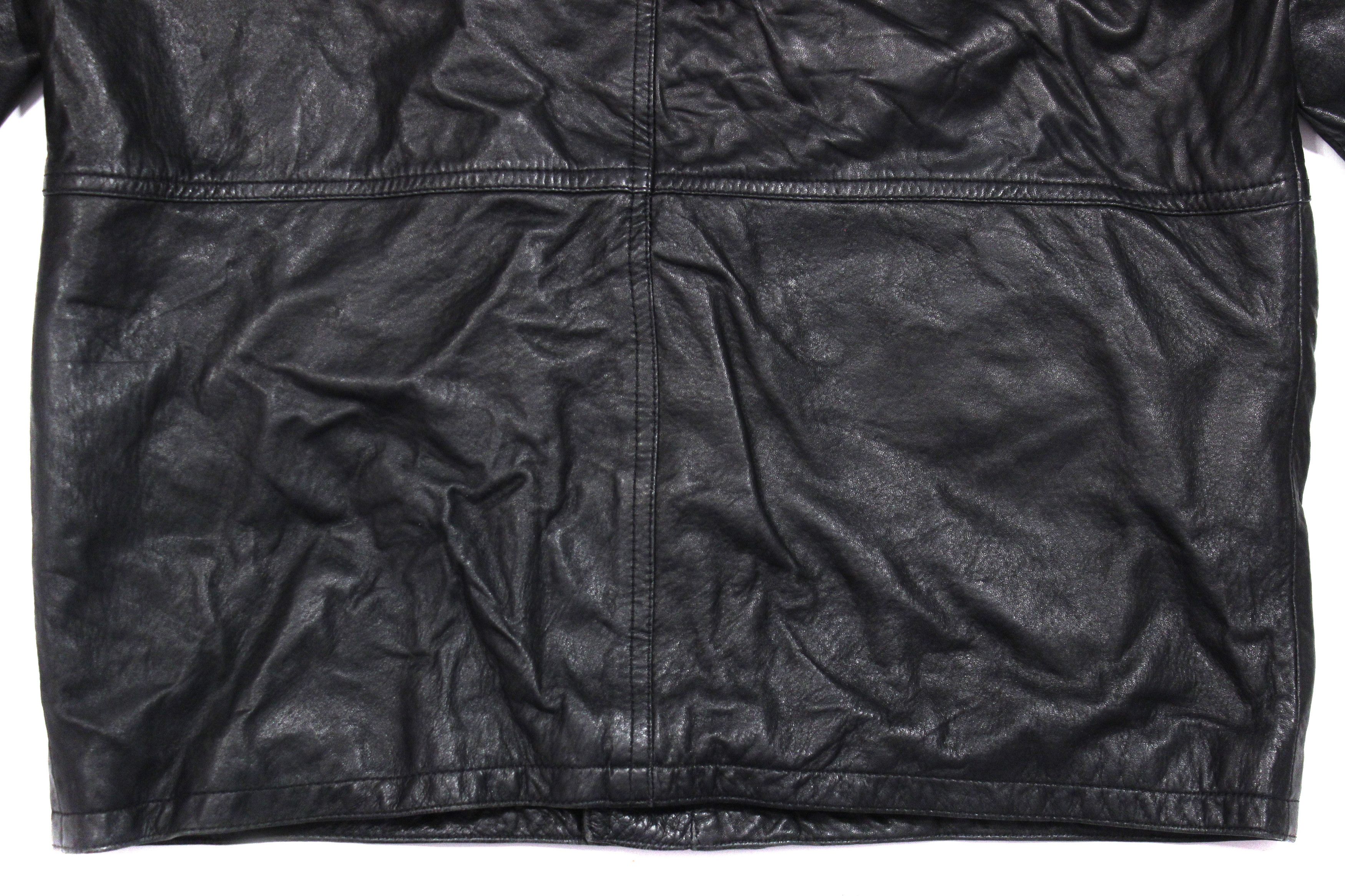 Yves Saint Laurent 90S Leather Jacket Vintage Size US M / EU 48-50 / 2 - 8 Thumbnail