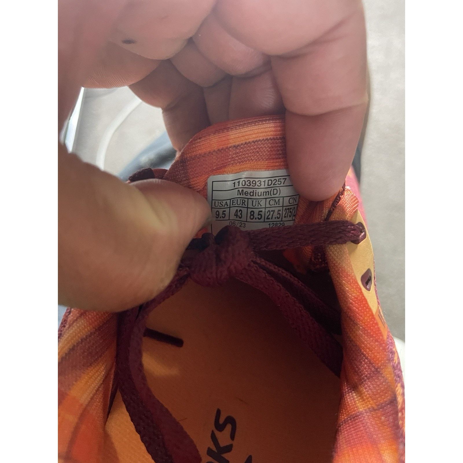Brooks Size 9.5- Brooks GHOST 15 Trot Happy Thanksgiving Shoes Size US 8.5 / EU 41-42 - 6 Thumbnail
