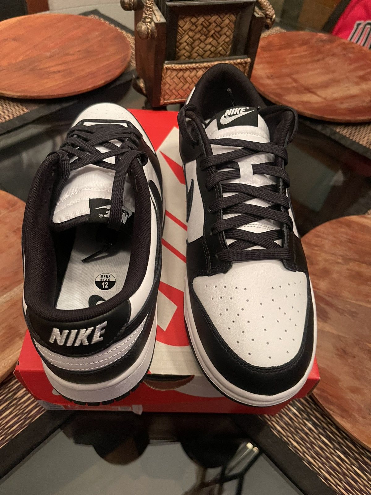 Nike Nike Dunk Low “Panda” Size US 12 / EU 45 - 7 Thumbnail