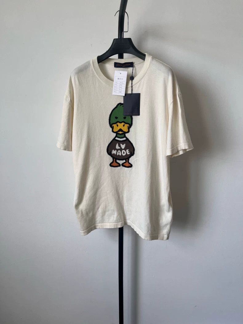 Louis Vuitton Louis Vuitton x NIGO2 Logo Print Short Sleeve-yf Size US M / EU 48-50 / 2 - 1 Thumbnail