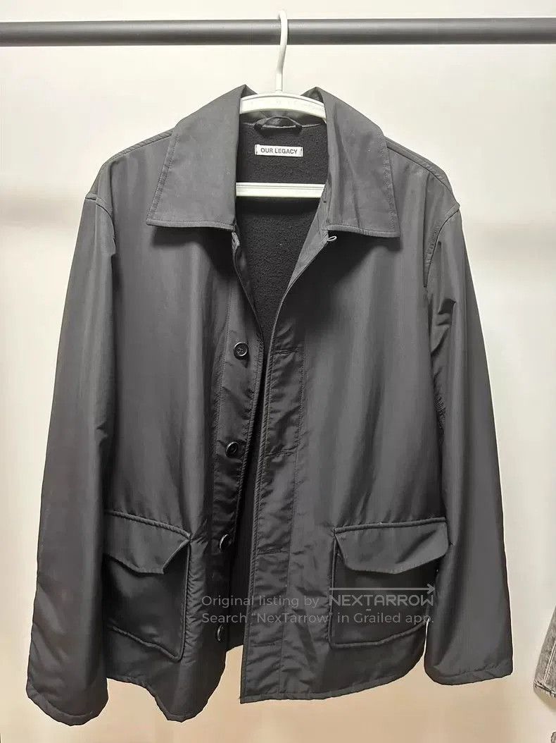 Our Legacy Our Legacy Black Jacket with Fleece Lining. Size US XL / EU 56 / 4 - 2 Thumbnail