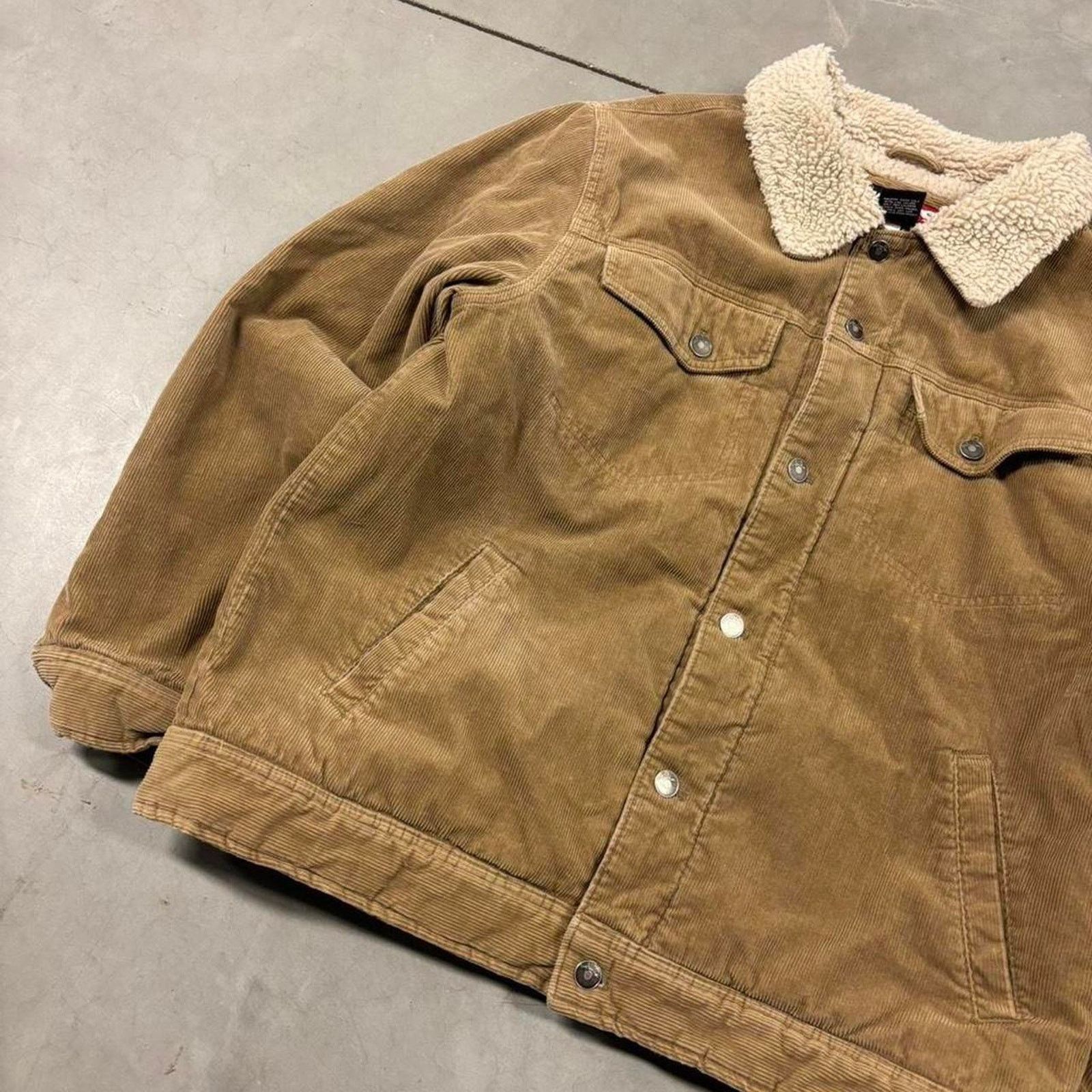 Vintage Y2k tony hawk earthtone corduroy jacket Size US XL / EU 56 / 4 - 2 Thumbnail