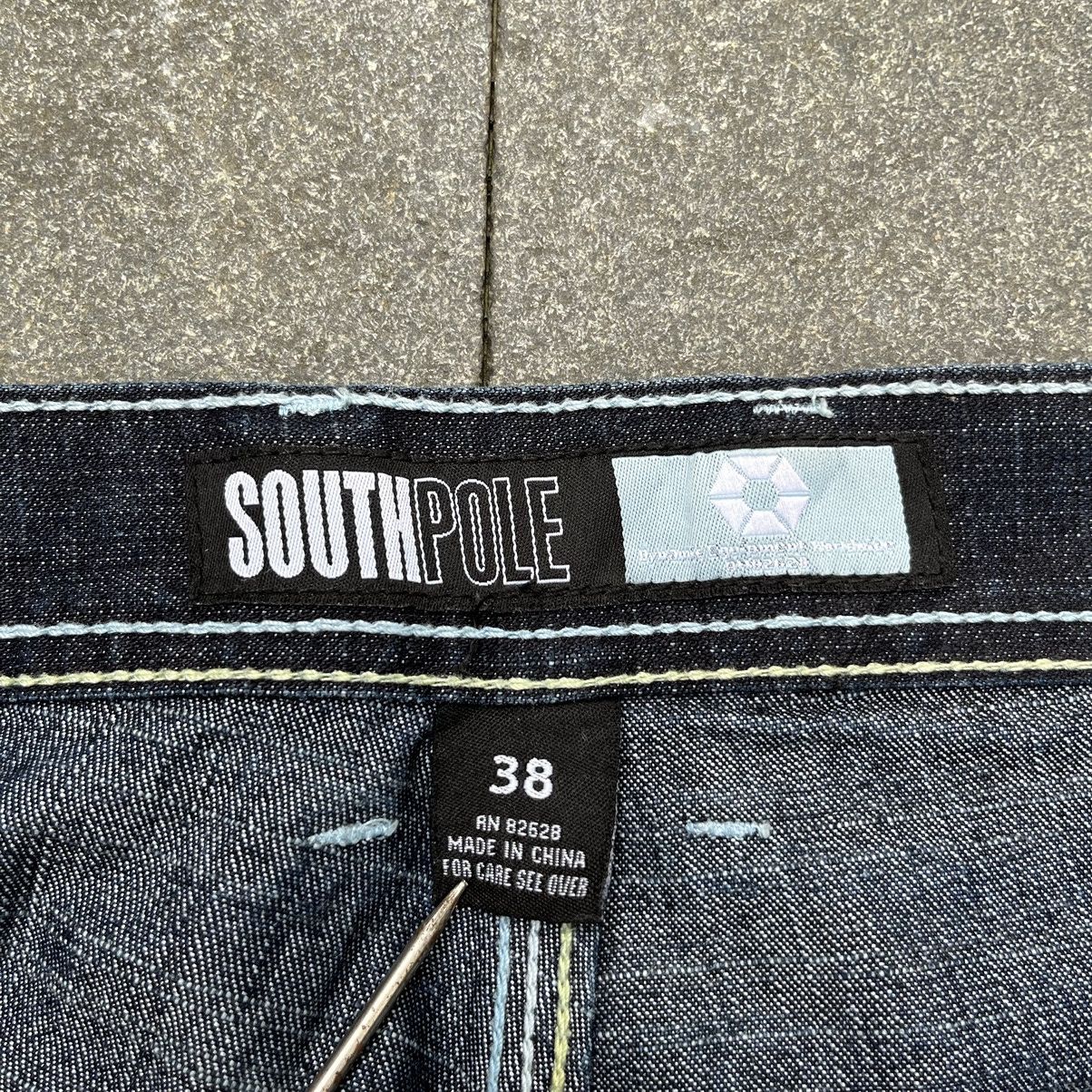 Southpole × Vintage Vintage South Pole Blue Tab Jeans Size US 38 / EU 54 - 5 Thumbnail