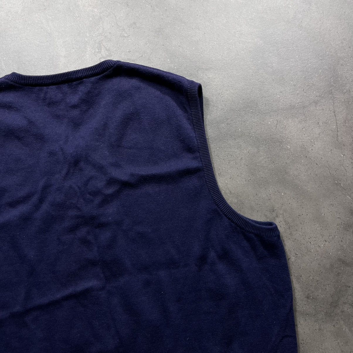 Polo Ralph Lauren Vintage 00s Polo Ralph Lauren Small Pony Vest Knit Sweater Size US L / EU 52-54 / 3 - 10 Thumbnail