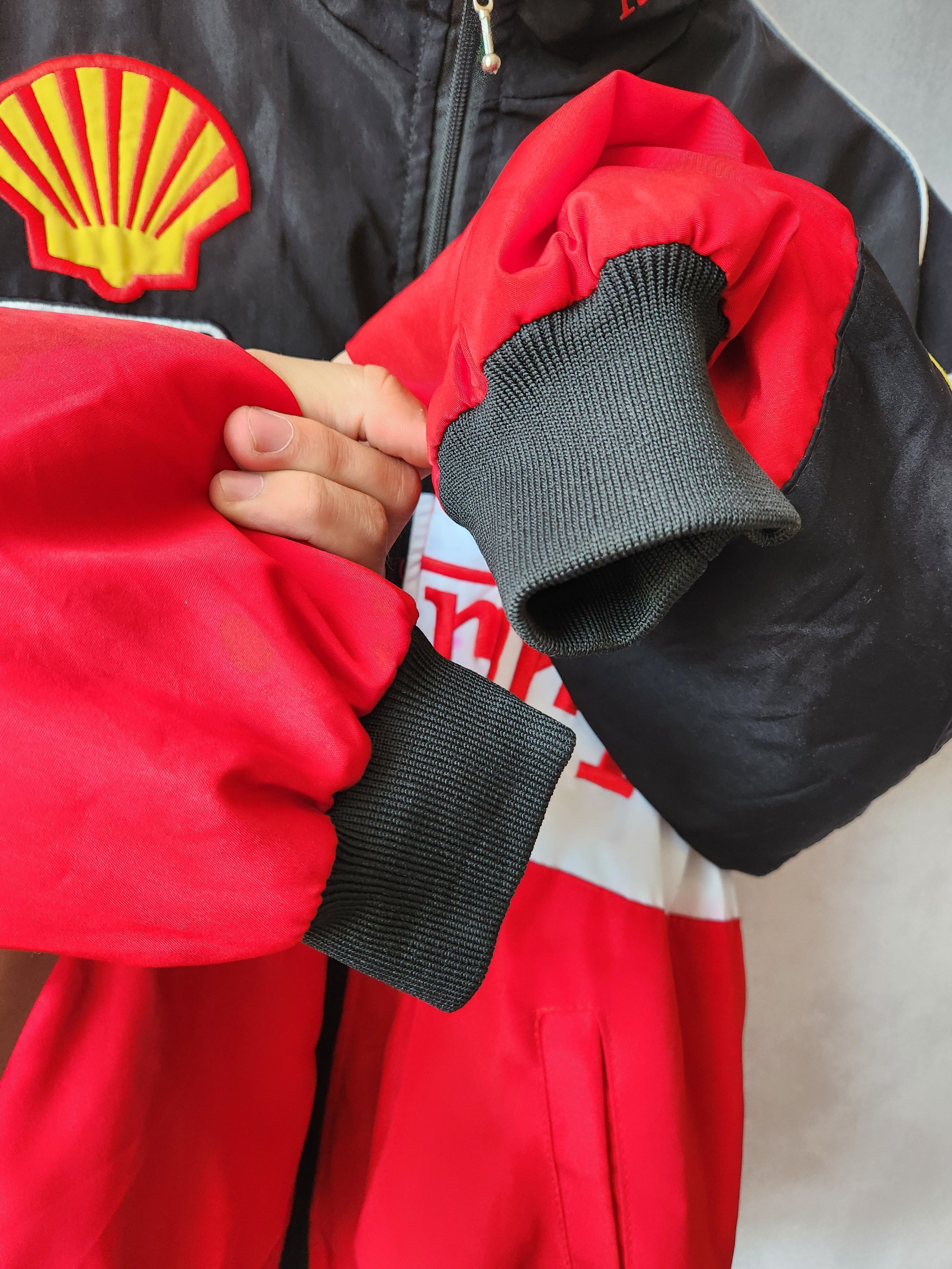 Ferrari RARE ! VINTAGE FERRARI BIG LOGO JACKET RACING F-1 Size US M / EU 48-50 / 2 - 10 Thumbnail