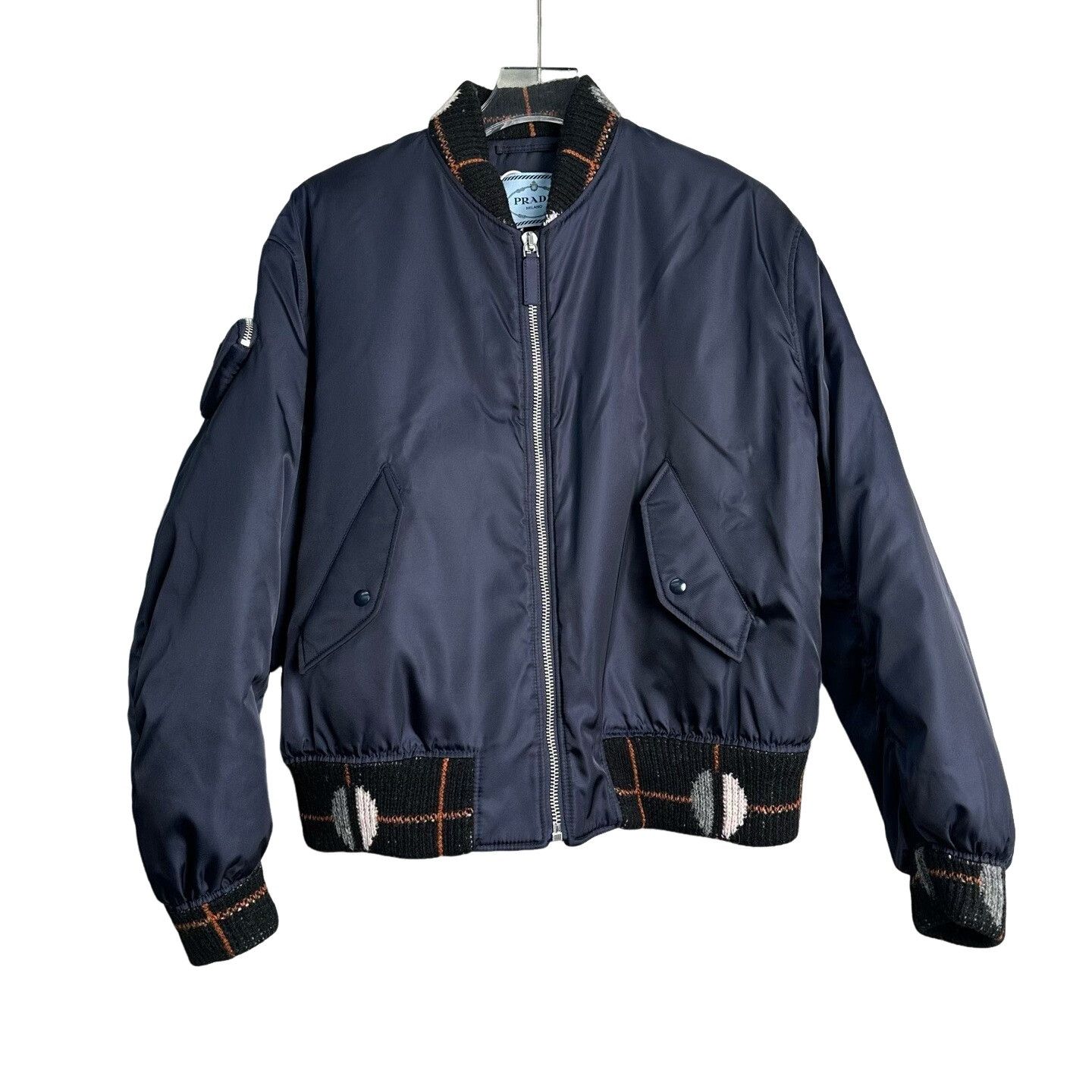 Prada Prada Raf Simons Wool Trim Bomber Jacket S Size US S / EU 44-46 / 1 - 1 Thumbnail