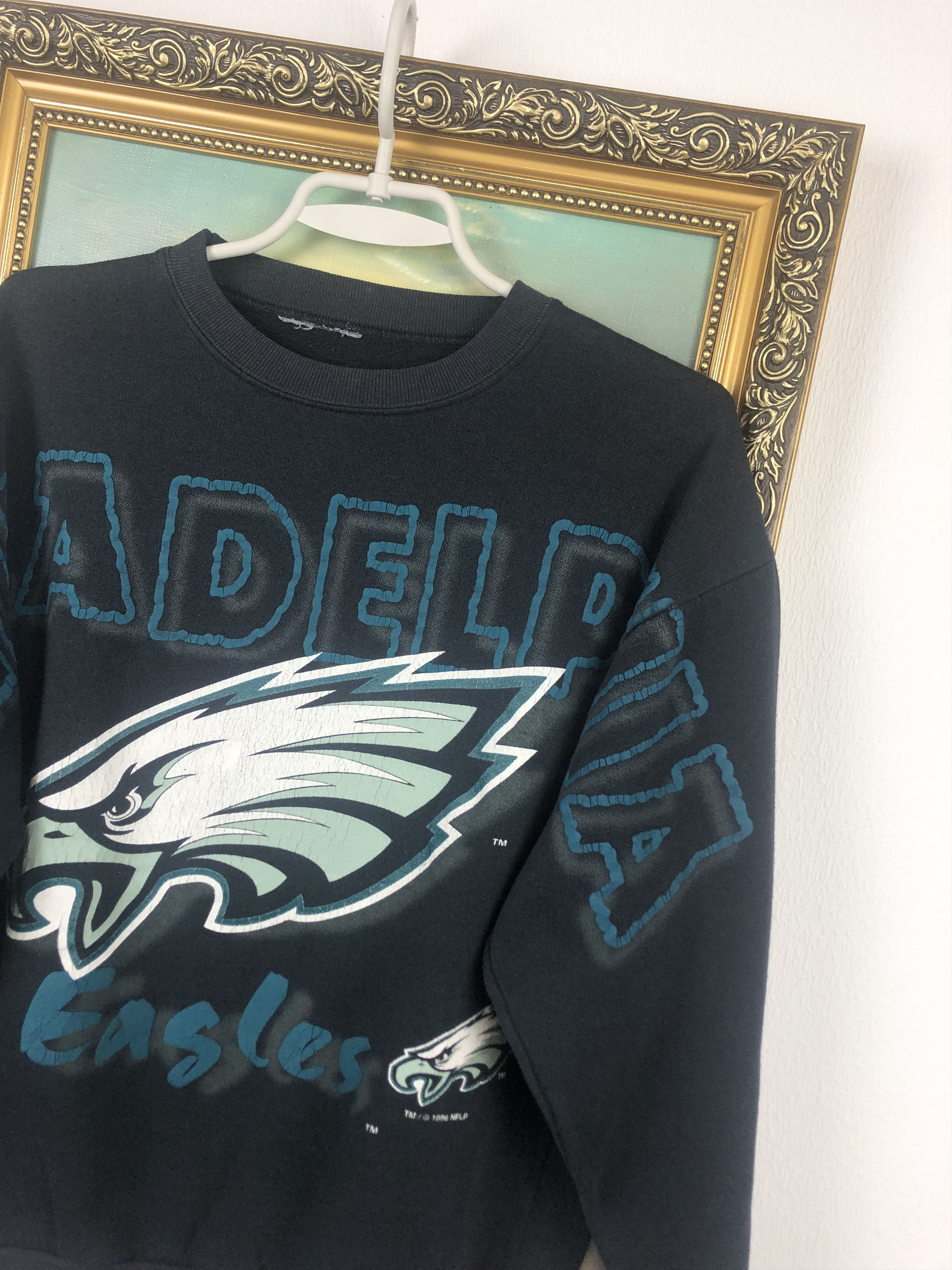 Vintage Philadelphia Eagles Sweatshirt Crewneck Big Logo