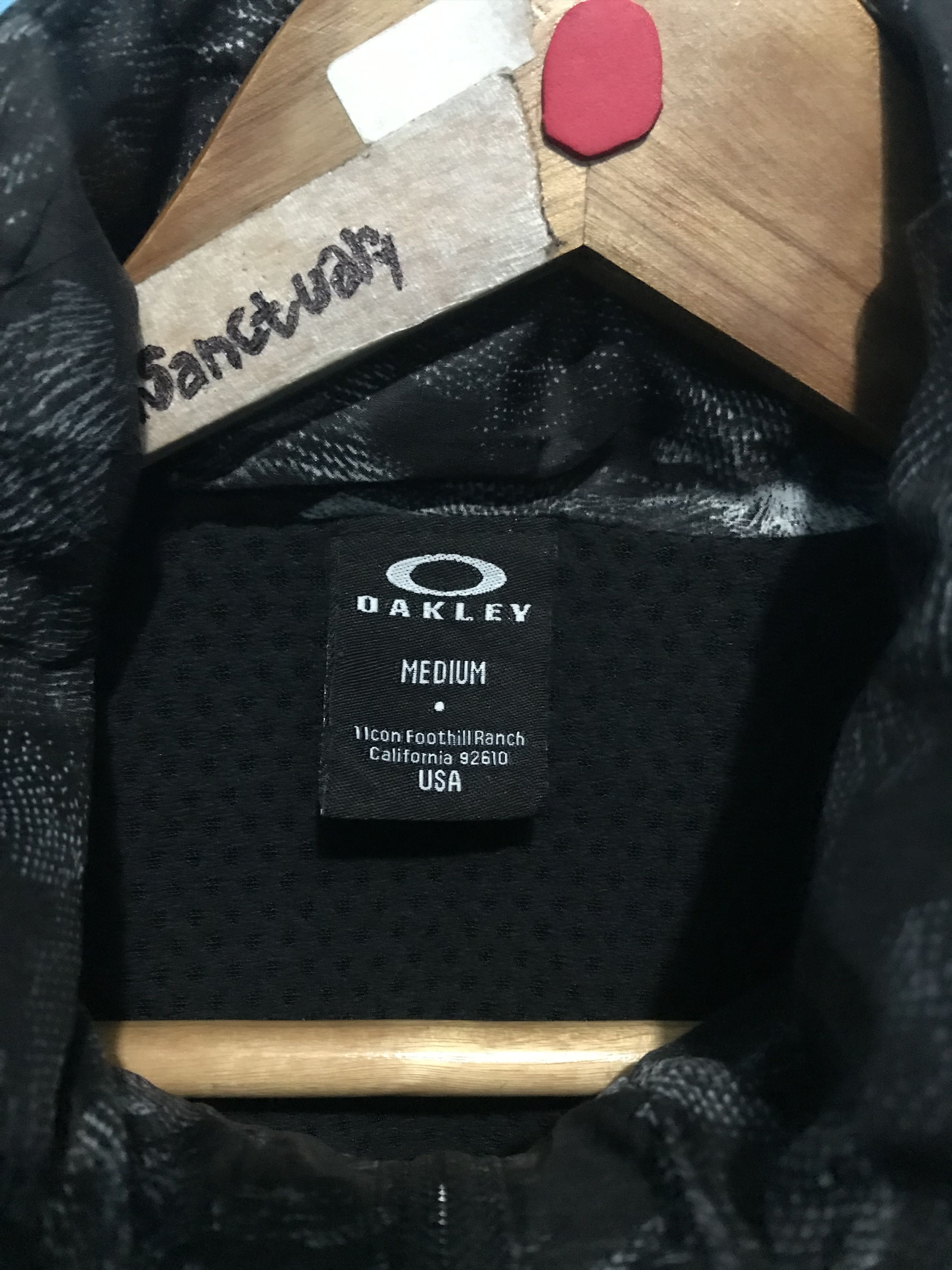 Oakley Oakley Nylon Running Jacket Polyester Pattern Windbreaker Size US M / EU 48-50 / 2 - 2 Thumbnail