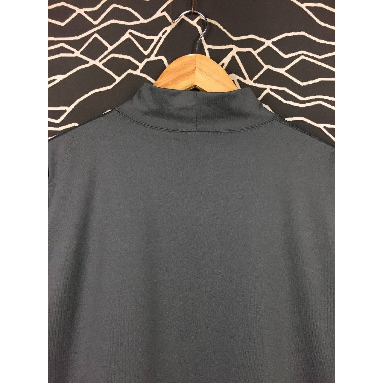 Adidas Adidas Small Logo Turtleneck Long Sleeve Activewear Tee Size US M / EU 48-50 / 2 - 8 Thumbnail