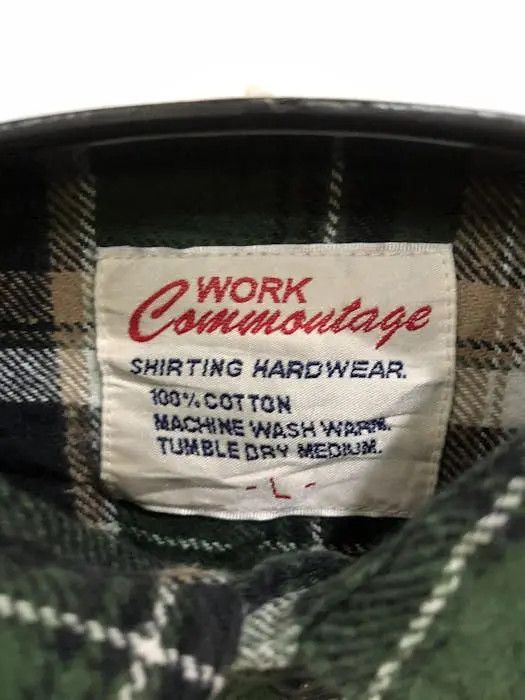Flannel × Vintage Vintage Work Commontage Plaid Tartan Flannel Shirt 👕 Size US M / EU 48-50 / 2 - 3 Thumbnail