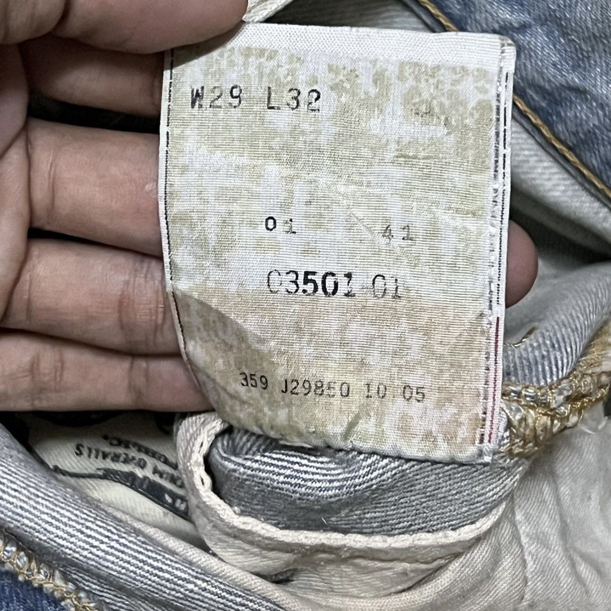 Levi's Vintage Levi’s 501 Denim Pants Size US 29 - 9 Thumbnail