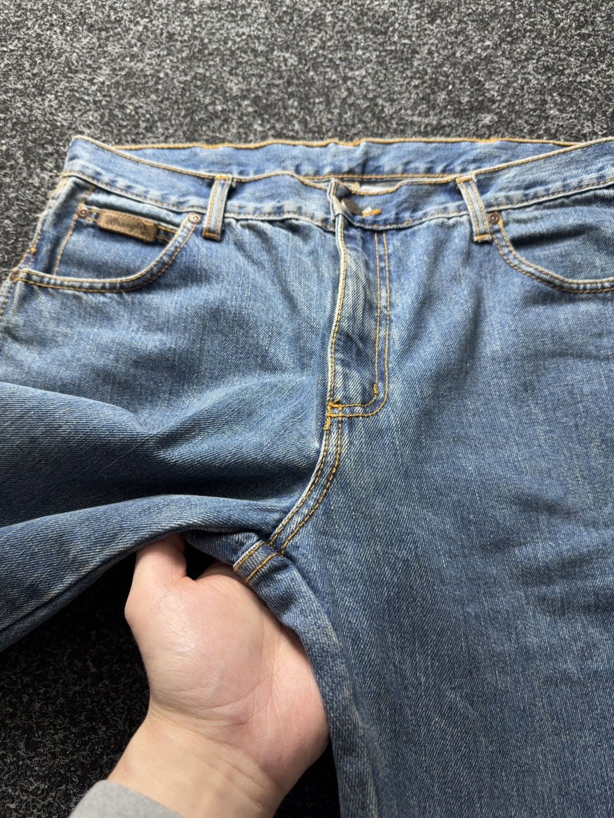 Wrangler Western 00s Wrangler Texas Jeans Straight Fit Vintage Denim Size US 36 / EU 52 - 12 Thumbnail
