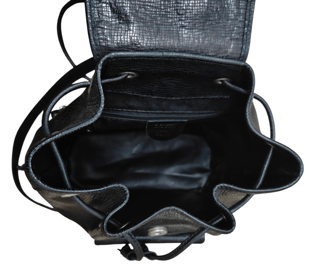 Leather Italian I Santi Leather Bagpack Size ONE SIZE - 4 Thumbnail