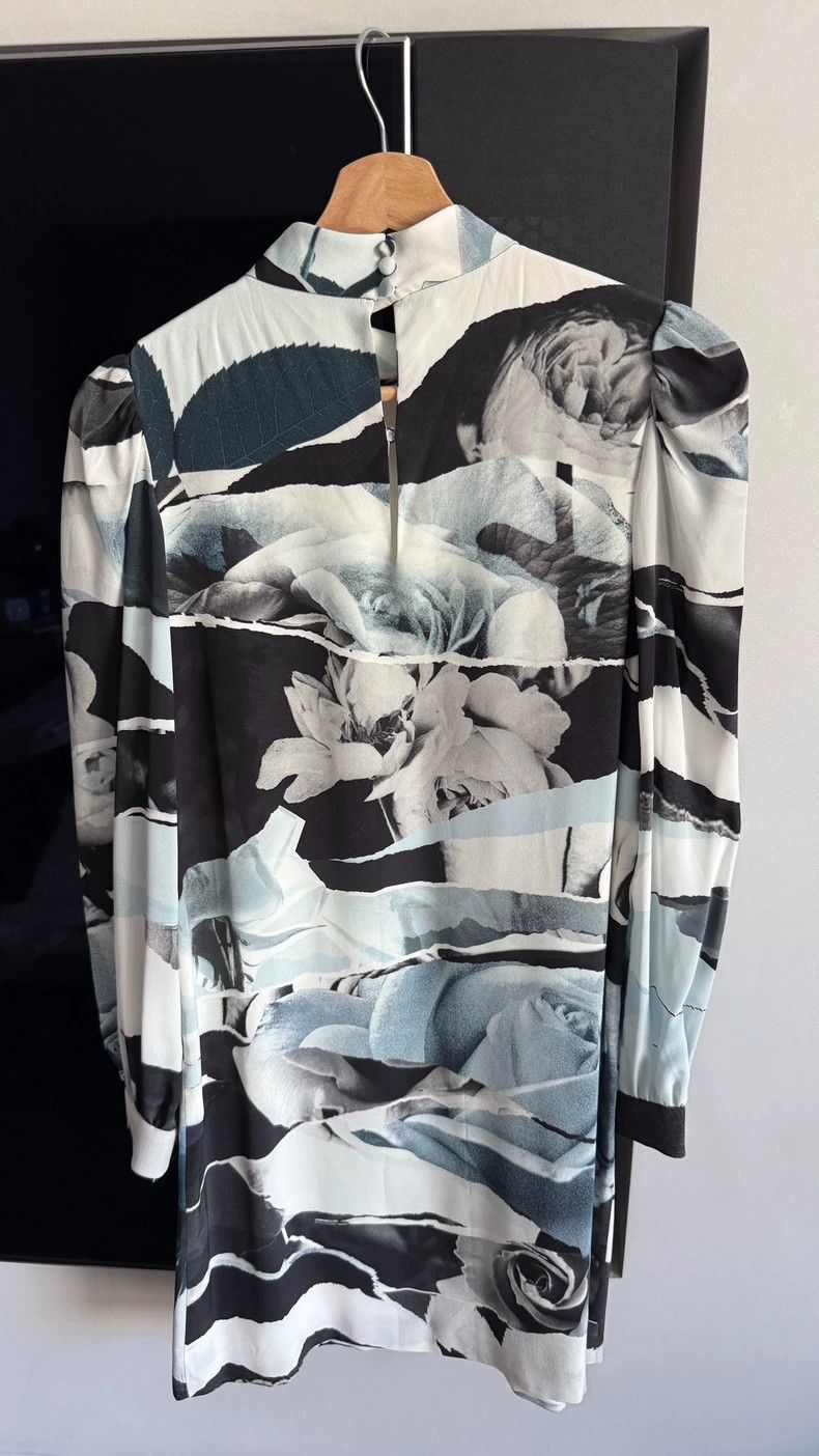 Alexander McQueen Alexander McQUEEN size 38 Color blocked long sleeved dress Size M / US 6-8 / IT 42-44 - 4 Thumbnail
