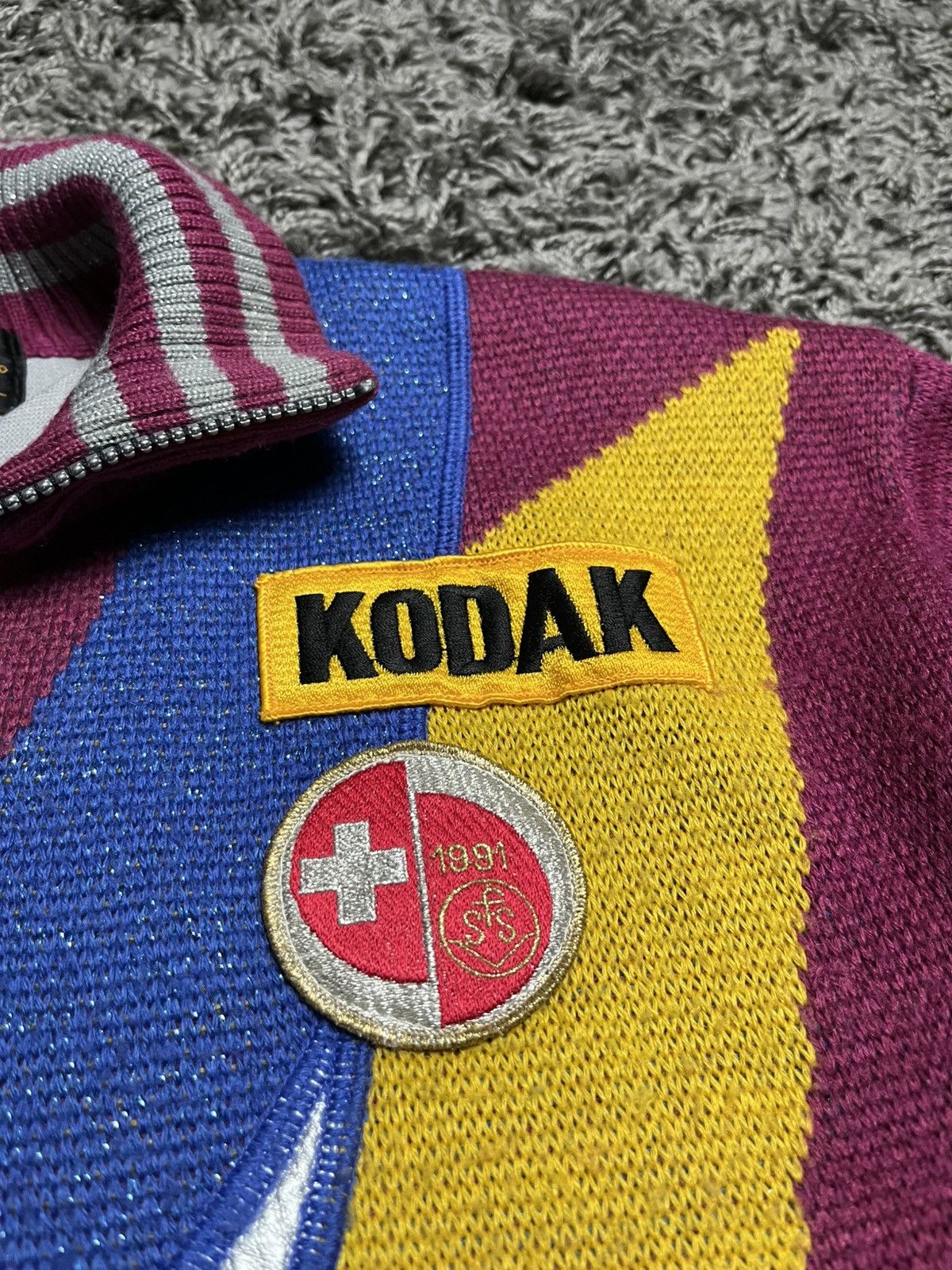 Descente Rare Archive Descente 1991 Ski Team Sweater (Made in Japan) Size US M / EU 48-50 / 2 - 5 Thumbnail
