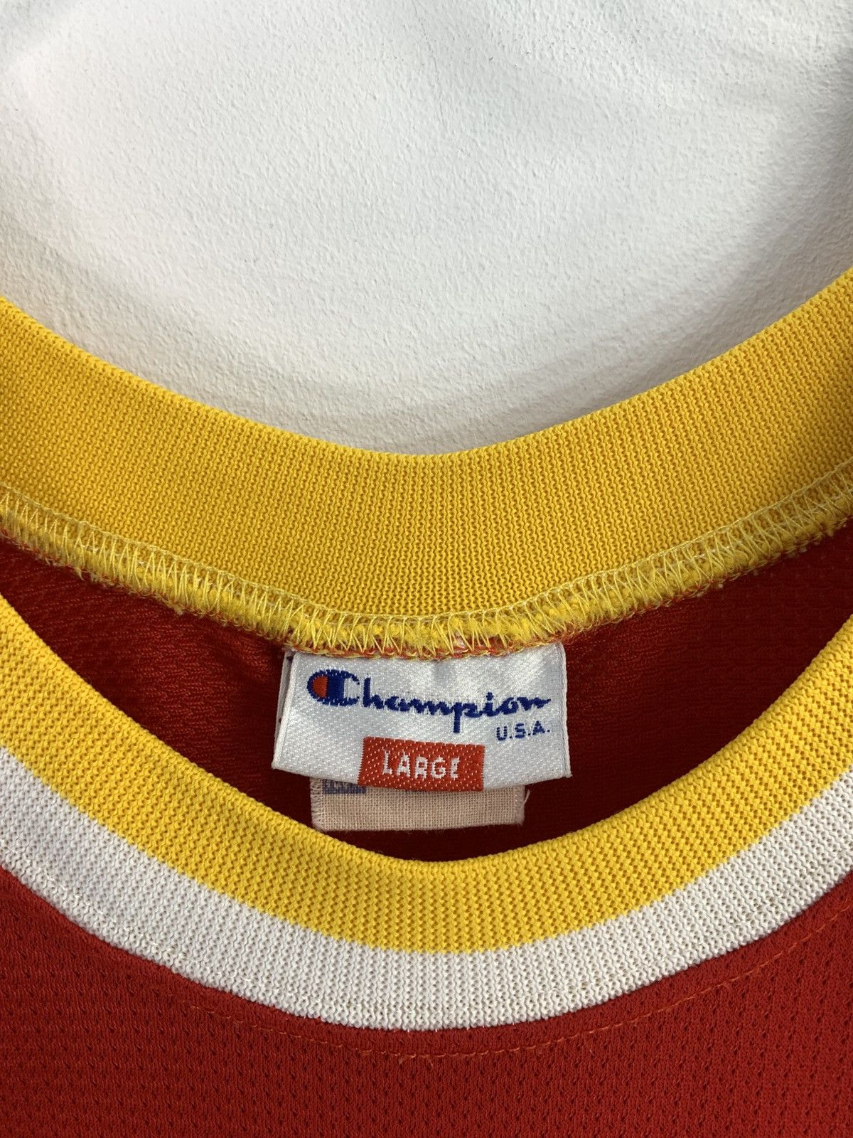 Champion × NBA × Vintage Champion NBA Houston Rockets#34 Hakeem Olajuwon Tank Top L Size US L / EU 52-54 / 3 - 7 Thumbnail