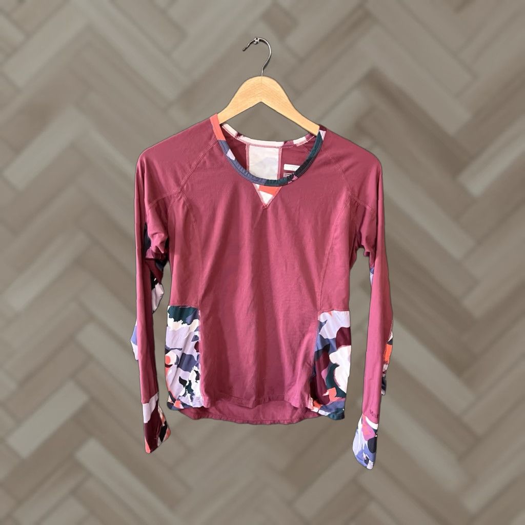 Marmot Marmot Womens Red Long Sleeve Baselayer Outdoor Shirt Size Small Size S / US 4 / IT 40 - 1 Thumbnail