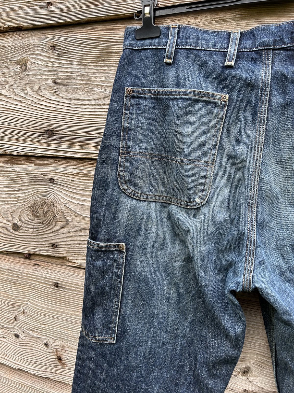Carhartt Vintage Carhartt Discontinued Double Knee Logger Jeans 34x34 Size US 34 / EU 50 - 4 Thumbnail
