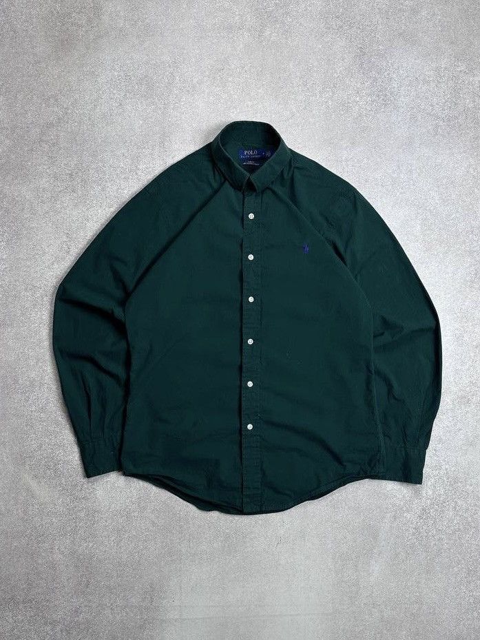 Polo Ralph Lauren Vintage Polo Ralph Lauren Button Shirt Y2K Rare L Size US M / EU 48-50 / 2 - 1 Thumbnail
