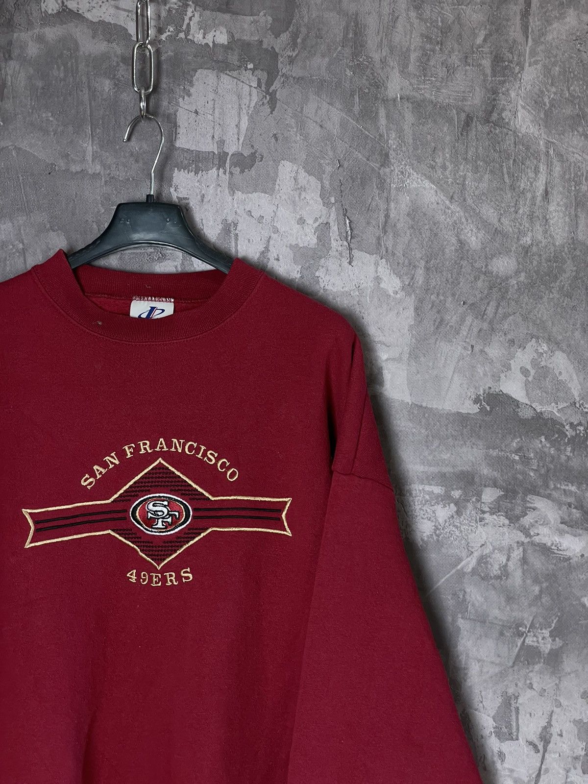Vintage Vintage 90s SAN FRANCISCO Spellout Embroidery Sweatshirt Size US XL / EU 56 / 4 - 3 Thumbnail