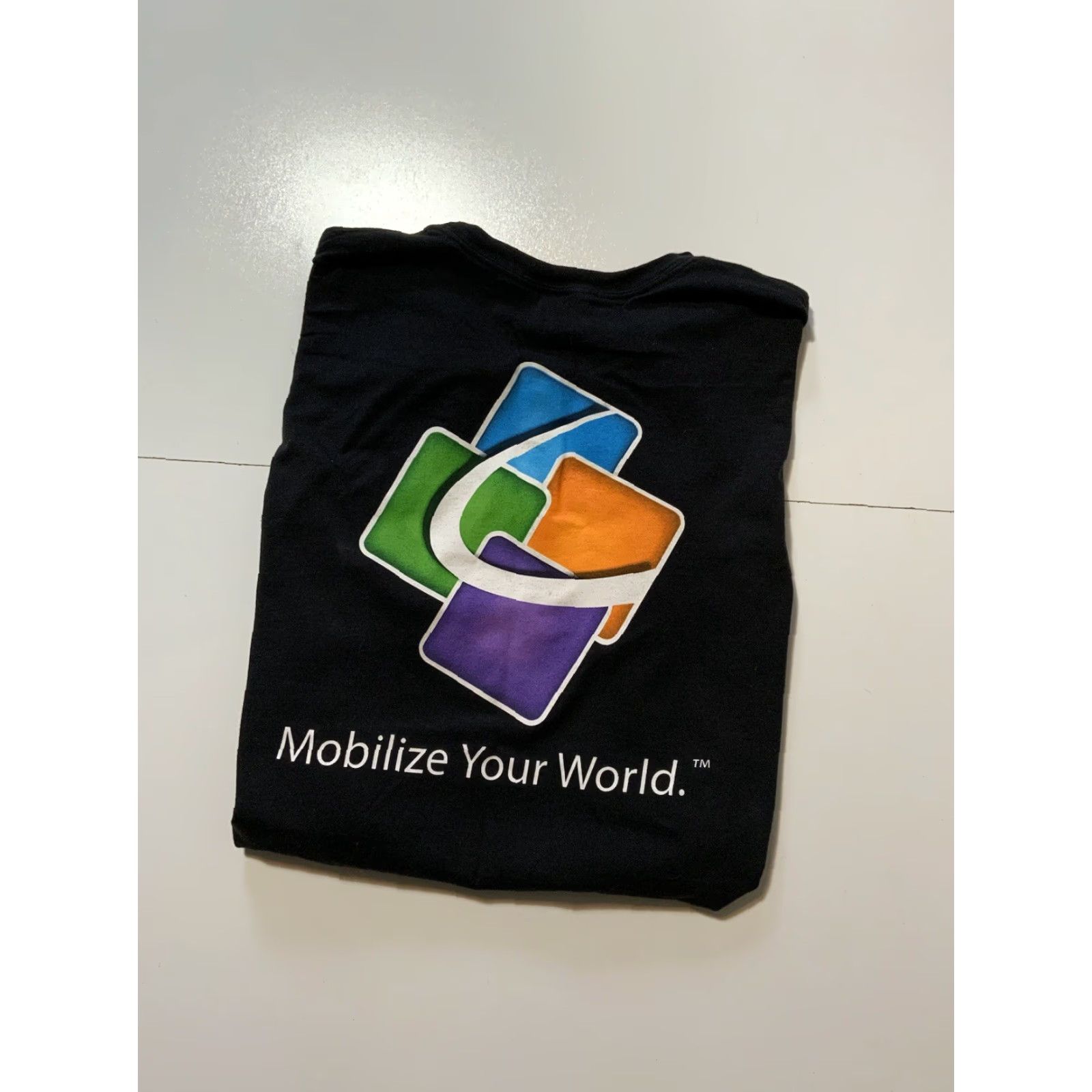 Hanes VINTAGE QuickOffice Mobilize Your World Microsoft Office Graphic T-Shirt 2XL Hanes Mens Black 2XL Shirt Size US XXL / EU 58 / 5 - 2 Thumbnail