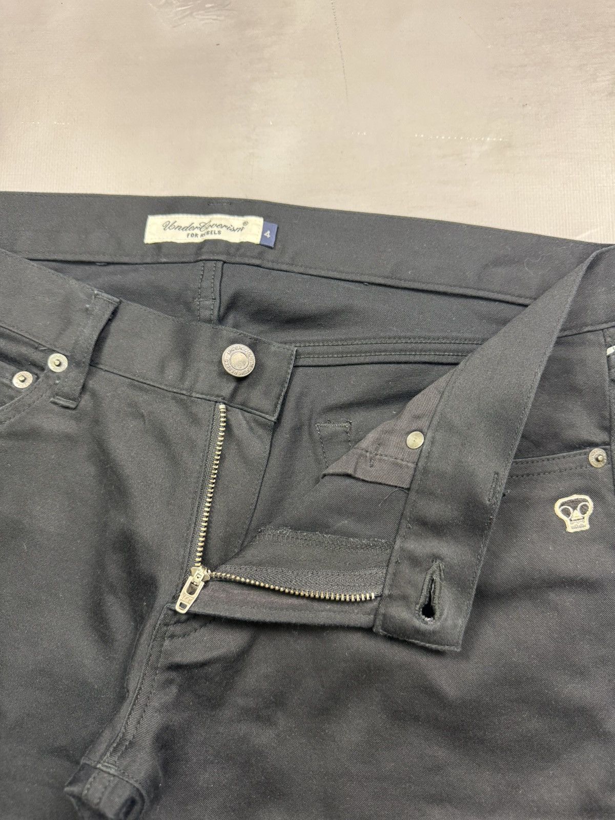 Undercover 31x29 Undercover A4501 Reflective Part Jeans Size 31" - 9 Thumbnail