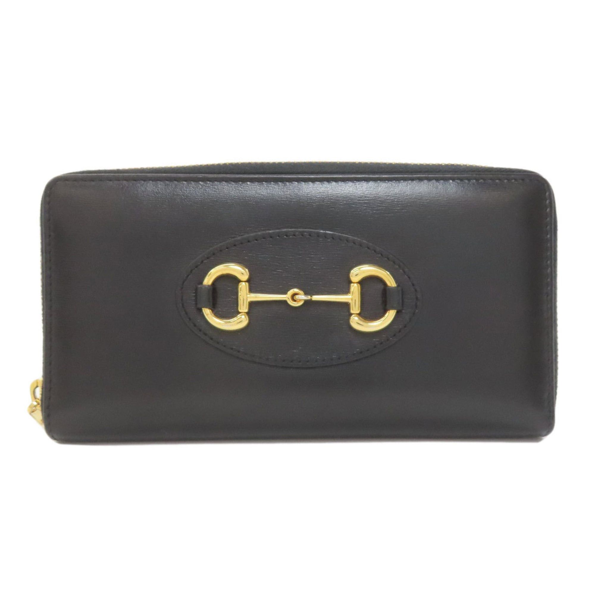 Gucci Gucci 621889 Horsebit Leather Long Wallet for Women Size ONE SIZE - 1 Thumbnail