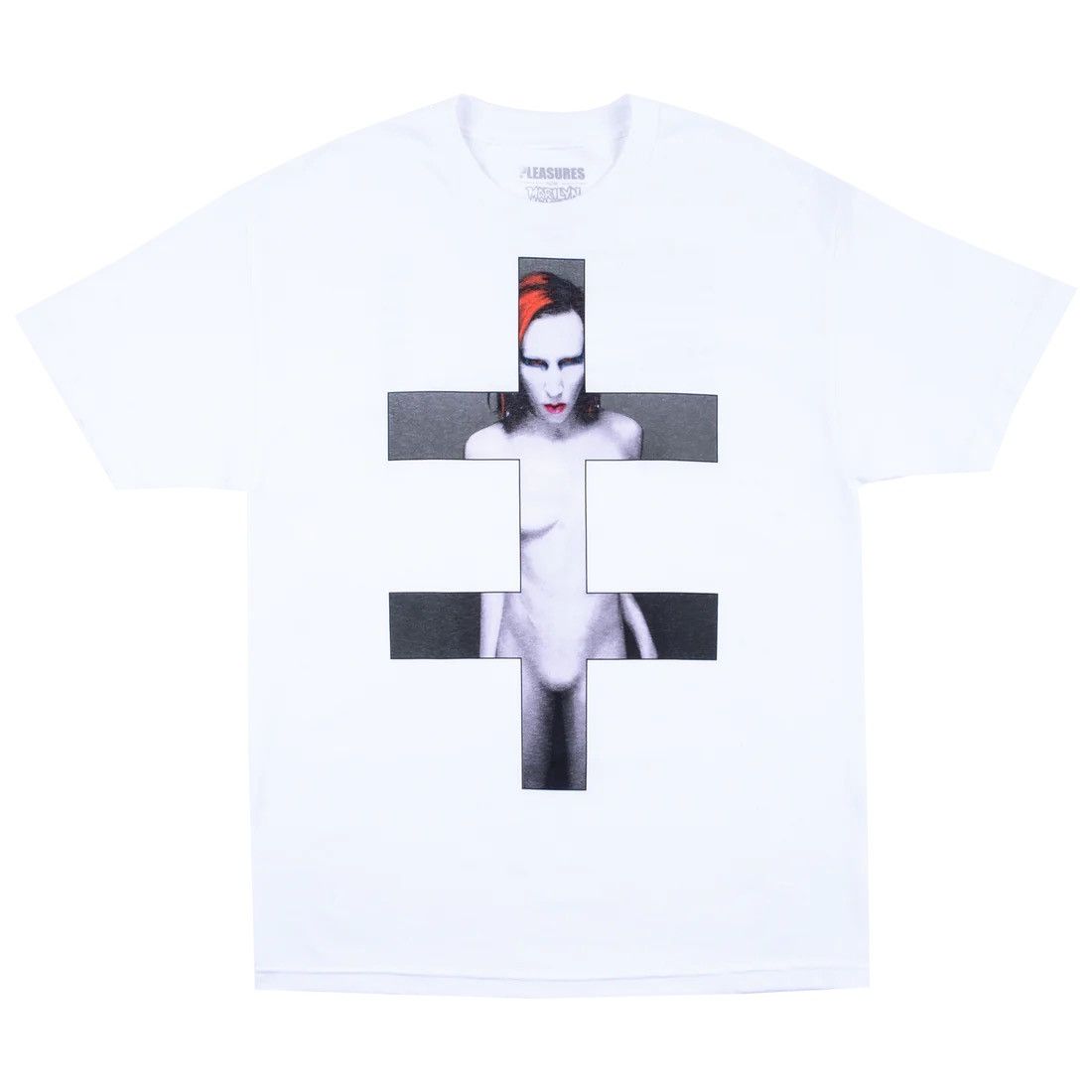 Marilyn Manson × Pleasures Pleasures x Marylin Manson Smells Tee Size US M / EU 48-50 / 2 - 1 Thumbnail