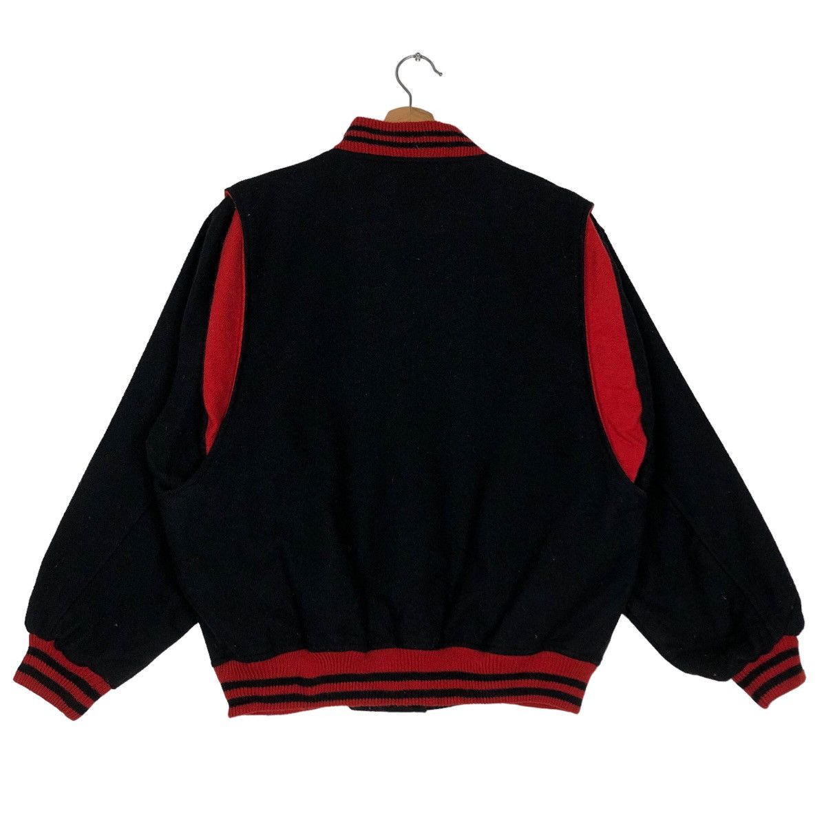 Vintage 🔥90’s Vintage Varsity Jacket Words Worth Japan Issey Miyake Size US L / EU 52-54 / 3 - 8 Thumbnail