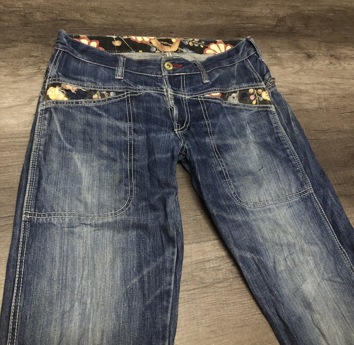 Eternal × Japanese Brand VINTAGE ENTERNAL DENIM JEANS Size US 32 / EU 48 - 2 Thumbnail