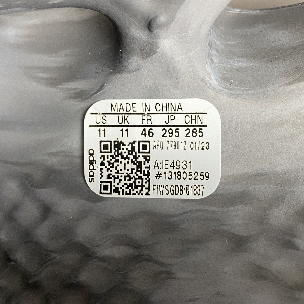 Adidas Yeezy Foam Runner MX Granite Sneakers Shoes