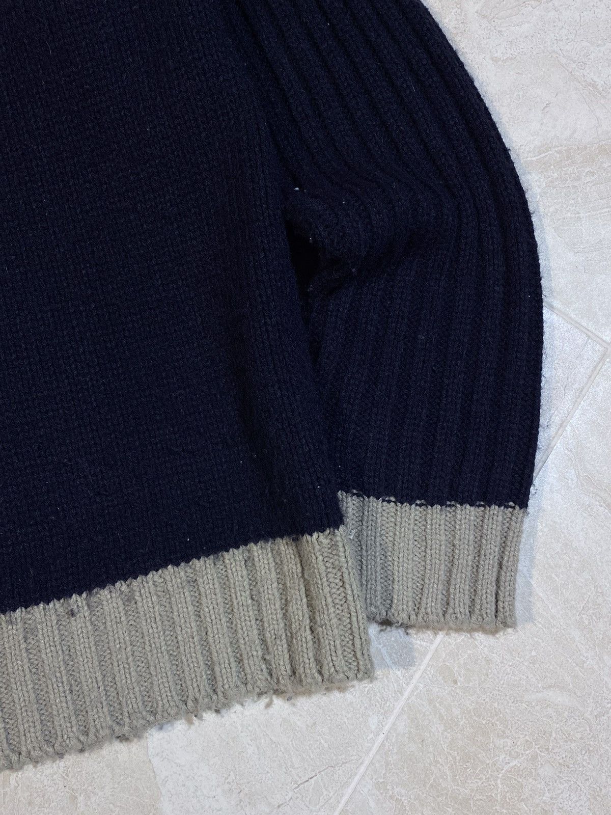 Von Dutch 🔥 Y2K VON DUTCH HALF ZIP RIBBED SWEATER SKATER FIT Size US L / EU 52-54 / 3 - 6 Thumbnail