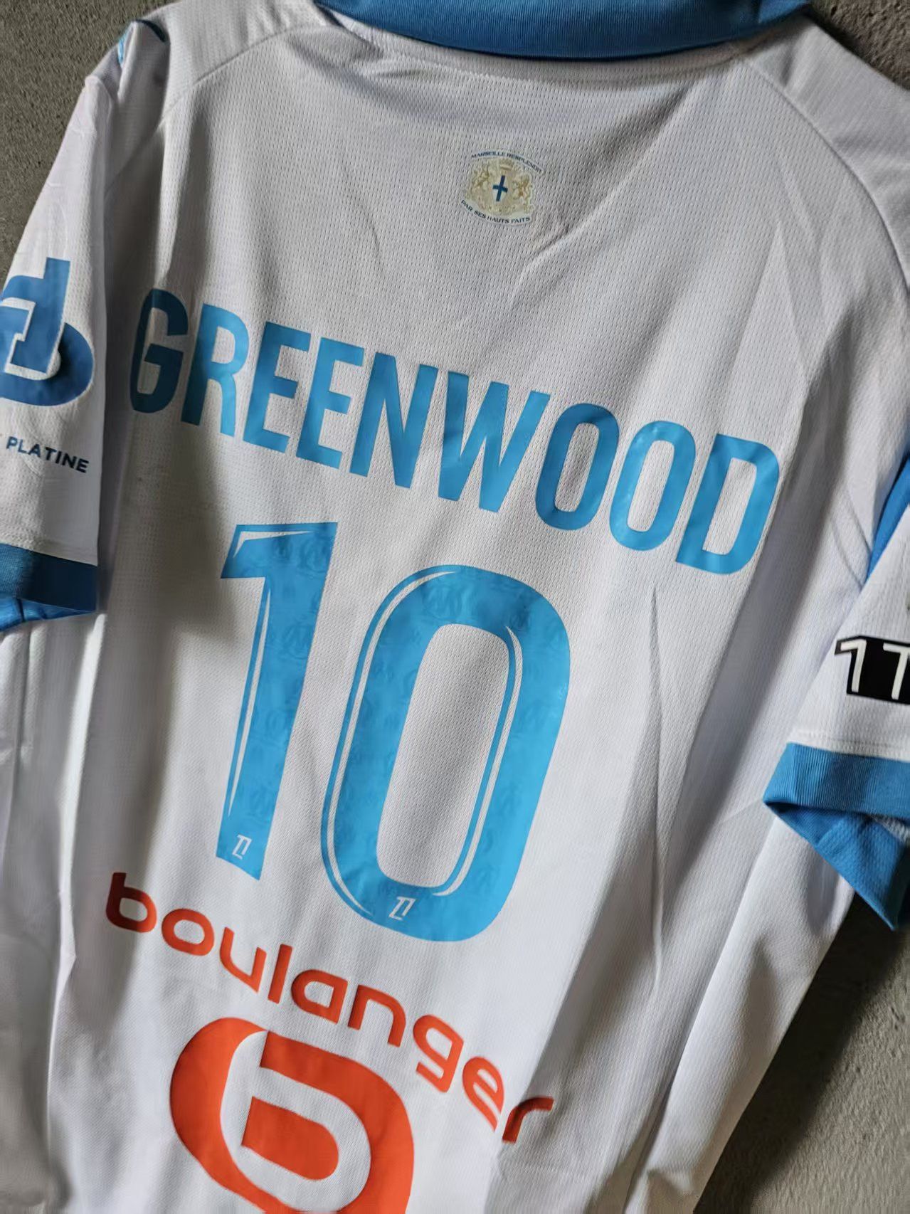 Puma 2026 Marseille #10 Greenwood Jersey Size US L / EU 52-54 / 3 - 3 Thumbnail