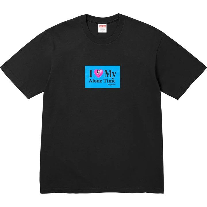 Supreme I Heart My Alone Time Tee Shirt Size US M / EU 48-50 / 2 - 1 Thumbnail