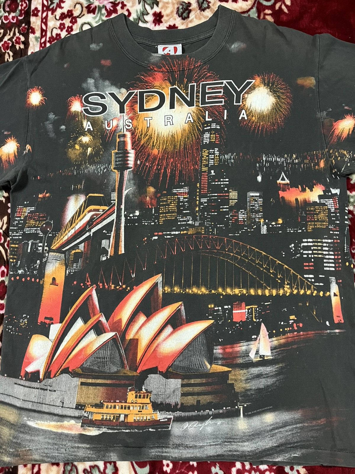 Vintage Vintage Australia Sydney Full Print Tshirt Size US M / EU 48-50 / 2 - 3 Thumbnail