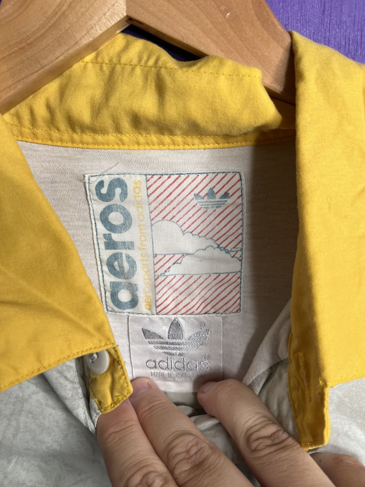 Adidas × Vintage Vintage 1998 Adidas cross country flight sweatshirt Size US XL / EU 56 / 4 - 4 Thumbnail
