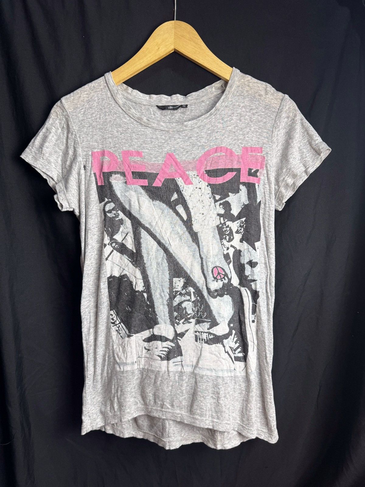 Hysteric Glamour Peace distressed tshirts punk styled hysteric Size US S / EU 44-46 / 1 - 1 Thumbnail