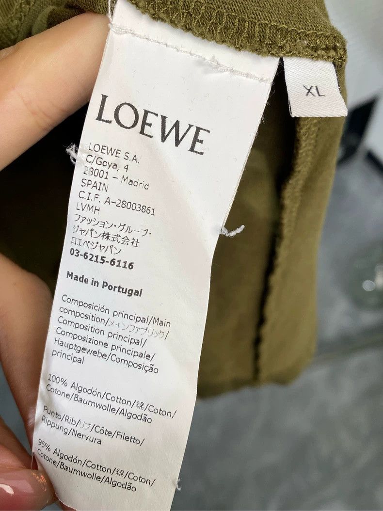 Loewe loewe Green short sleeves 2505-Nextarrow Size US XL / EU 56 / 4 - 4 Thumbnail