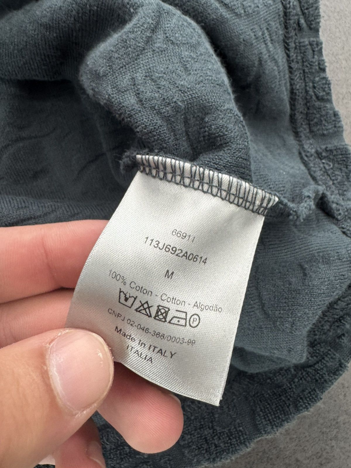 Dior Dior towel short sleeve tee Size US M / EU 48-50 / 2 - 3 Thumbnail