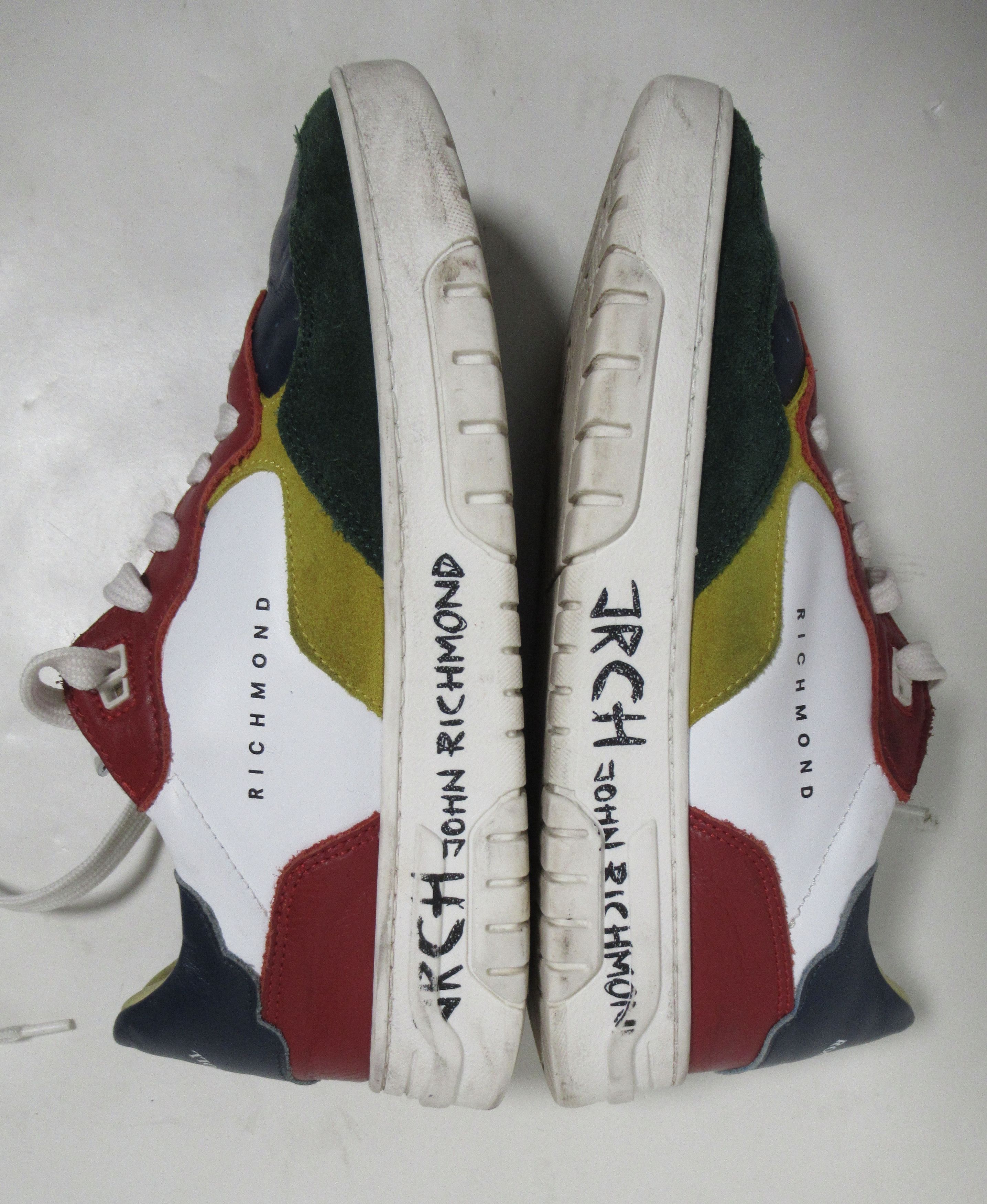 John Richmond John Richmond Low Top Leather Sneaker Multicolor 7.5 US Size US 7.5 / IT 37.5 - 9 Thumbnail