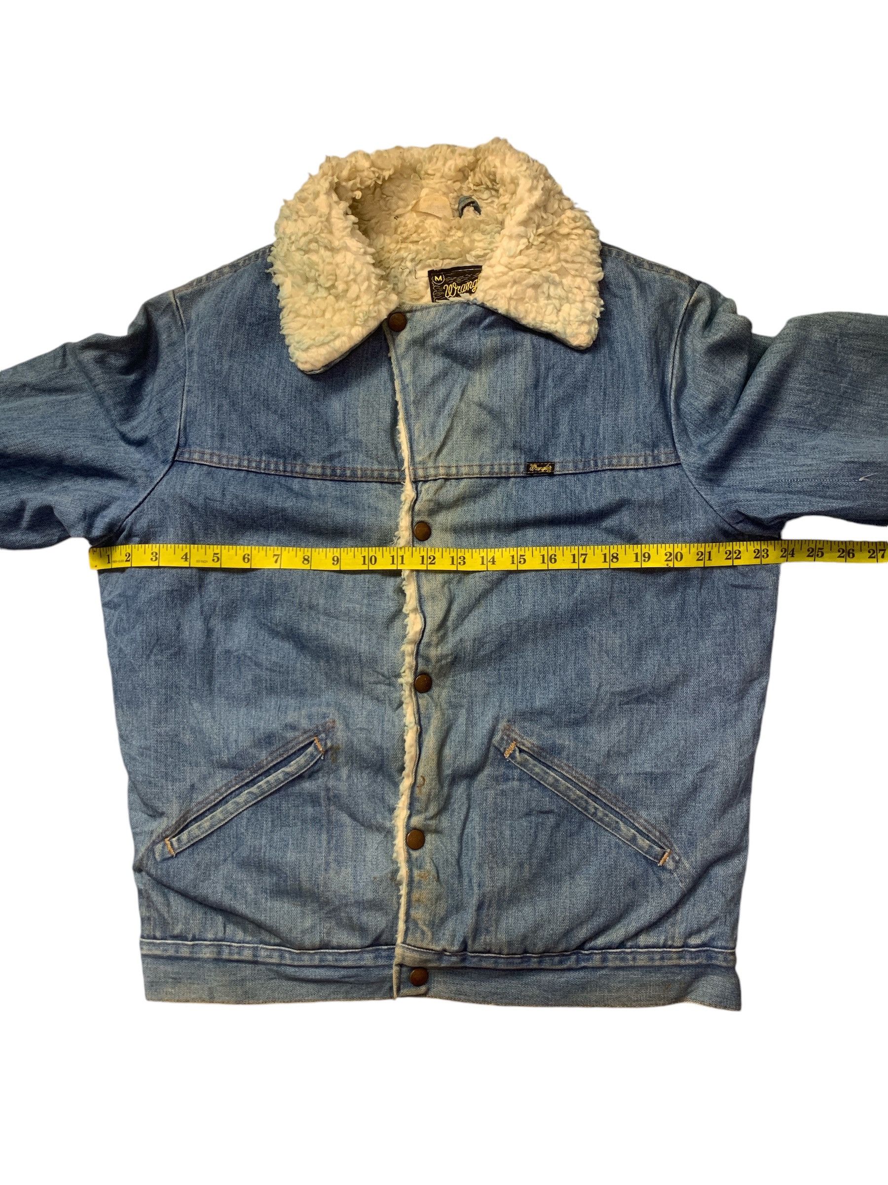 Wrangler Rare Design Vintage Wrangler Sherpa Denim Jackets Size US M / EU 48-50 / 2 - 9 Thumbnail