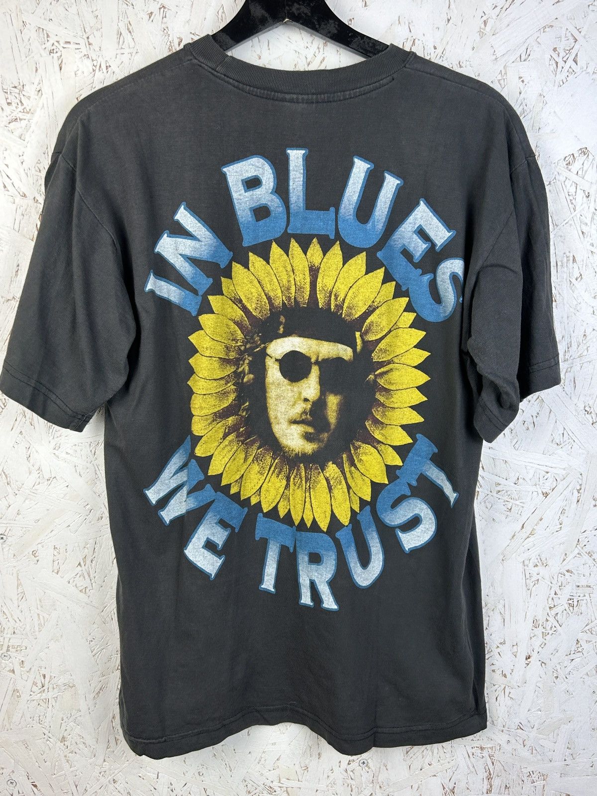 Band Tees 90s Vintage Zucchero SpiritoDiVino 1995 AOP Allover T-Shirt Size US M / EU 48-50 / 2 - 5 Thumbnail