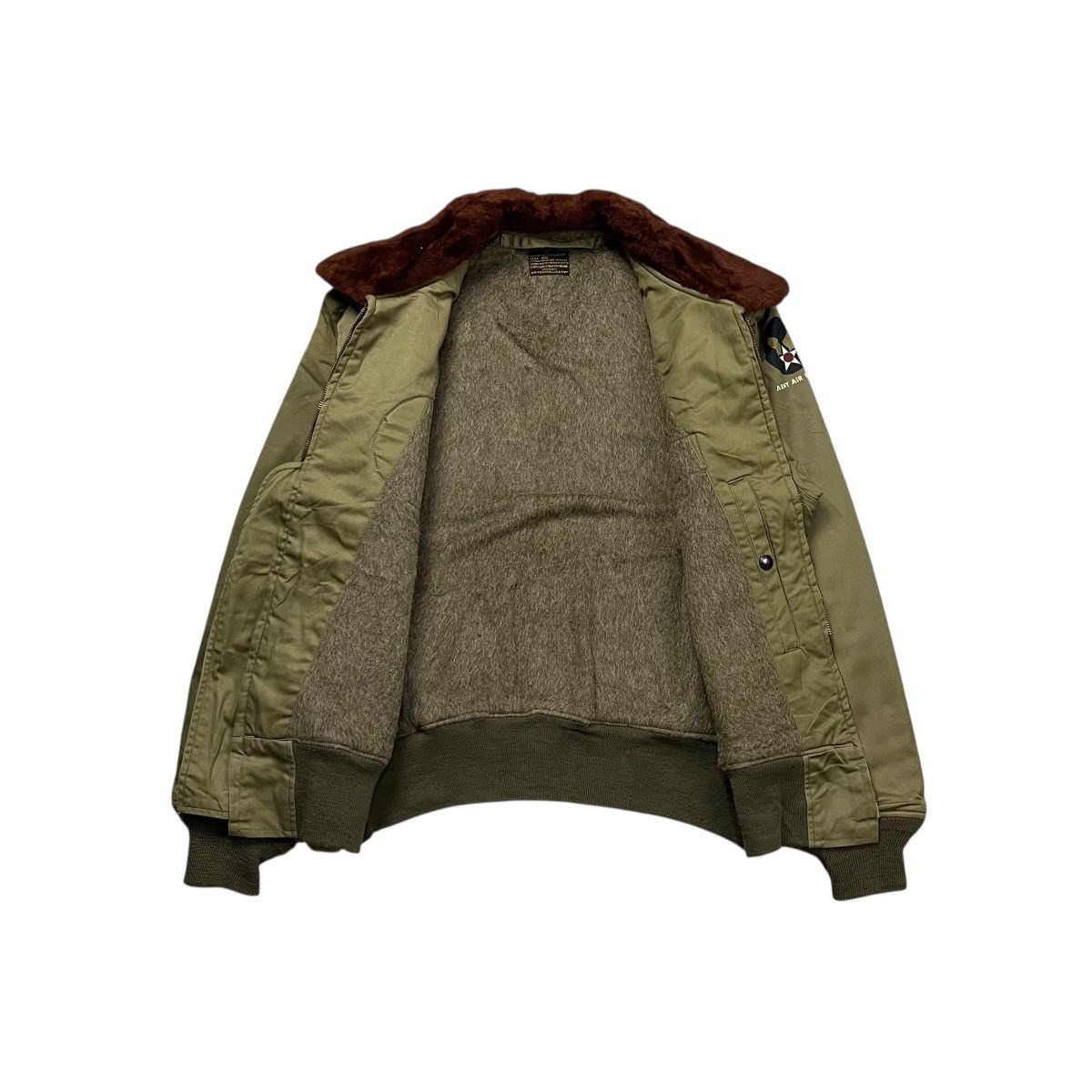 Buzz Rickson's Vintage Buzz Ricksons B-10 USAF Bomber Flight Jacket Size US L / EU 52-54 / 3 - 3 Thumbnail