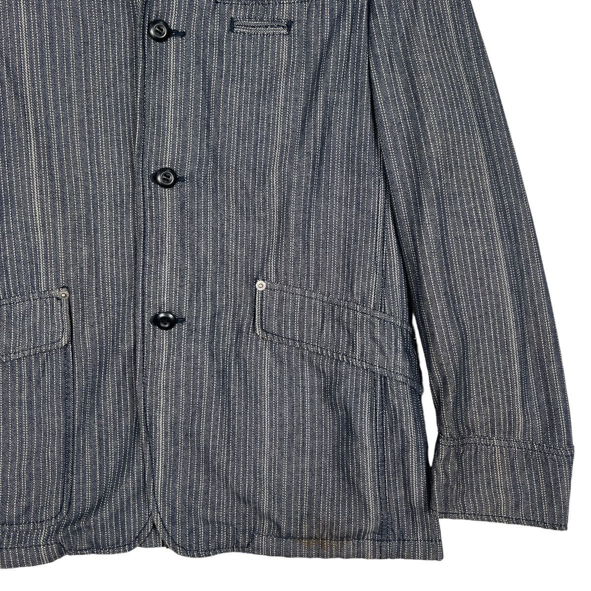 PPFM 🔥 PPFM STRIPE DENIM JACKET Size US L / EU 52-54 / 3 - 5 Thumbnail