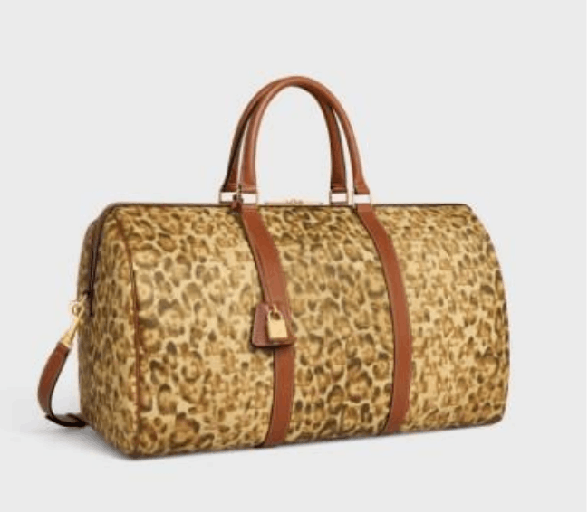 Celine o1w1db10525 Size : OS / 190672 Large Travel Bag in Brown/Yel Size ONE SIZE - 1 Thumbnail