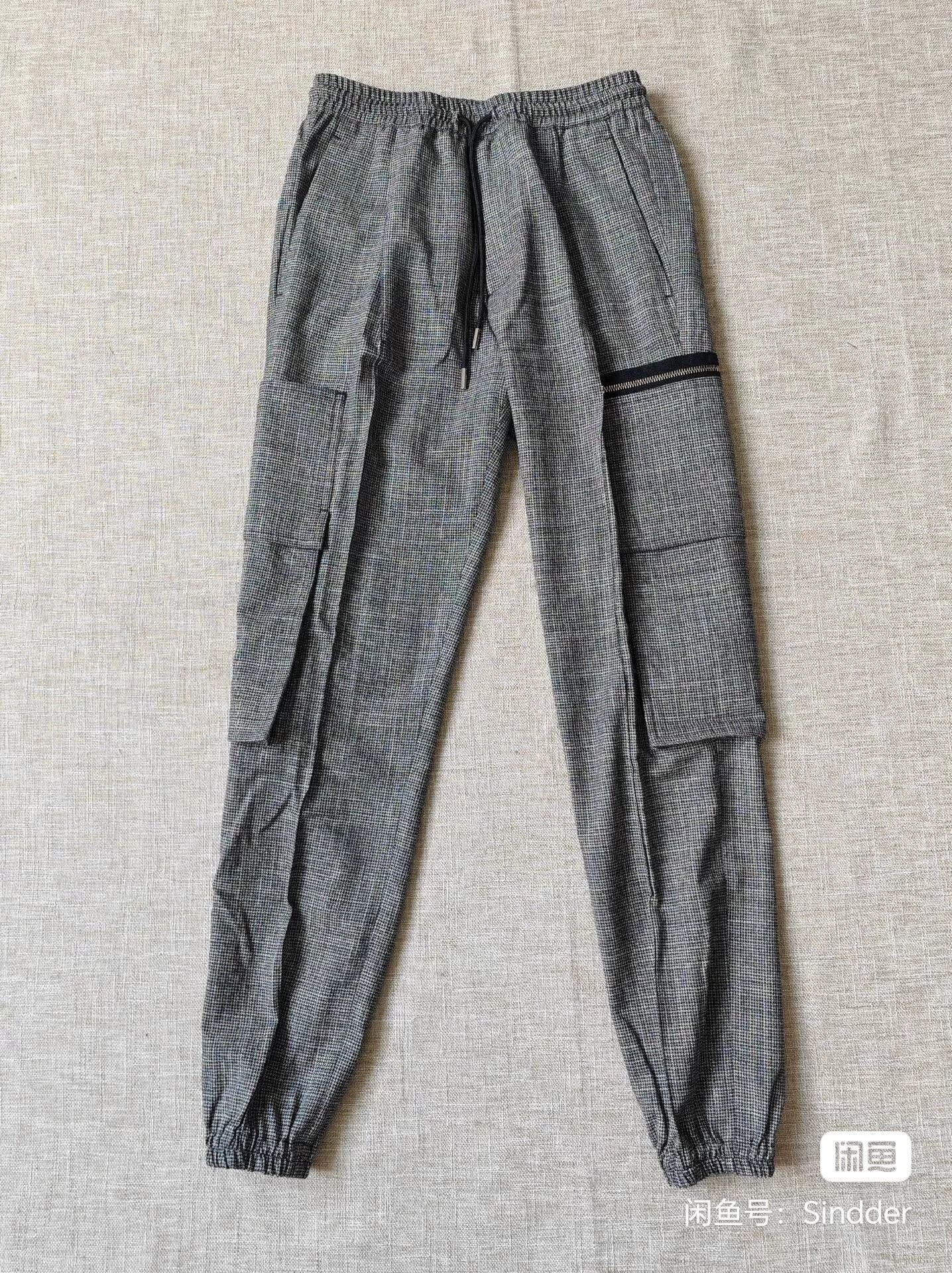Dior Dior Men's Wool Cargo Sweatpants Size US 28 / EU 44 - 1 Thumbnail